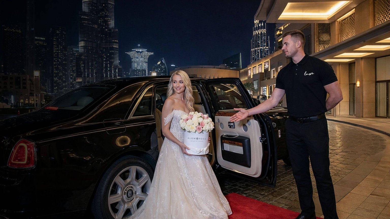 wedding valet parking services